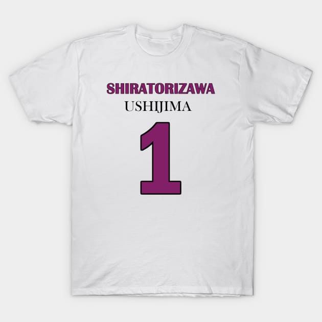 Wakatoshi, Number One T-Shirt by AislingKiera